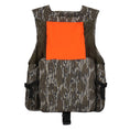 Load image into Gallery viewer, Gamekeeper Turkey Vest back orange (mossy oak original bottomland)