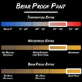 Load image into Gallery viewer, Gamehide heavy duty briar proof pant product specifications