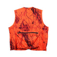 Load image into Gallery viewer, gamehide big game sneaker vest back view  (naked north blaze orange camo)