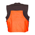 Load image into Gallery viewer, gamehide shelterbelt vest back view (dark brown/blaze orange)