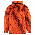 Load image into Gallery viewer, gamehide Flatland Parka back (naked north blaze orange camo)