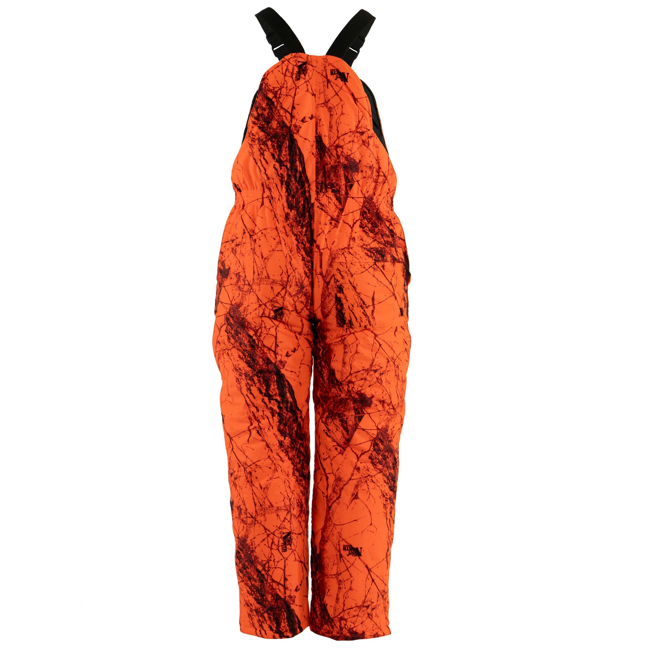 gamehide Flatland Bib back (naked north blaze orange camo)