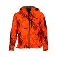 Load image into Gallery viewer, gamehide whitetail jacket front view (naked north blaze orange camo)