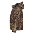 Load image into Gallery viewer, gamehide slough creek jacket back view (flyway camo north)