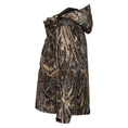 Load image into Gallery viewer, gamehide slough creek jacket side view (realtree max 7)