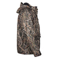 Load image into Gallery viewer, gamehide slough creek jacket front view (mossy oak shadow grass blades)