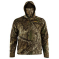 Load image into Gallery viewer, Solitude ridge pullover - hood up- front view (realtree apx)