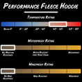 Load image into Gallery viewer, Gamehide performance fleece hoodie product specifications