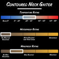 Load image into Gallery viewer, Gamehide contoured neck gaiter product specifications