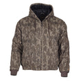 Load image into Gallery viewer, Gamehide Youth Lock Down Jacket Front view (mossy oak new bottomland).