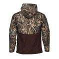 Load image into Gallery viewer, gamehide Marsh Lord Hoodie back (realtree max 7)