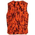 Load image into Gallery viewer, Blaze Lite Vest back view (shape shift blaze orange camo)