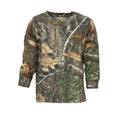 Load image into Gallery viewer, gamehide toddler hunt camp long sleeve tee (realtree edge)
