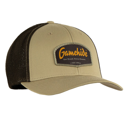 Gamehide Richardson 110 Hat - Front View - Brown Patch