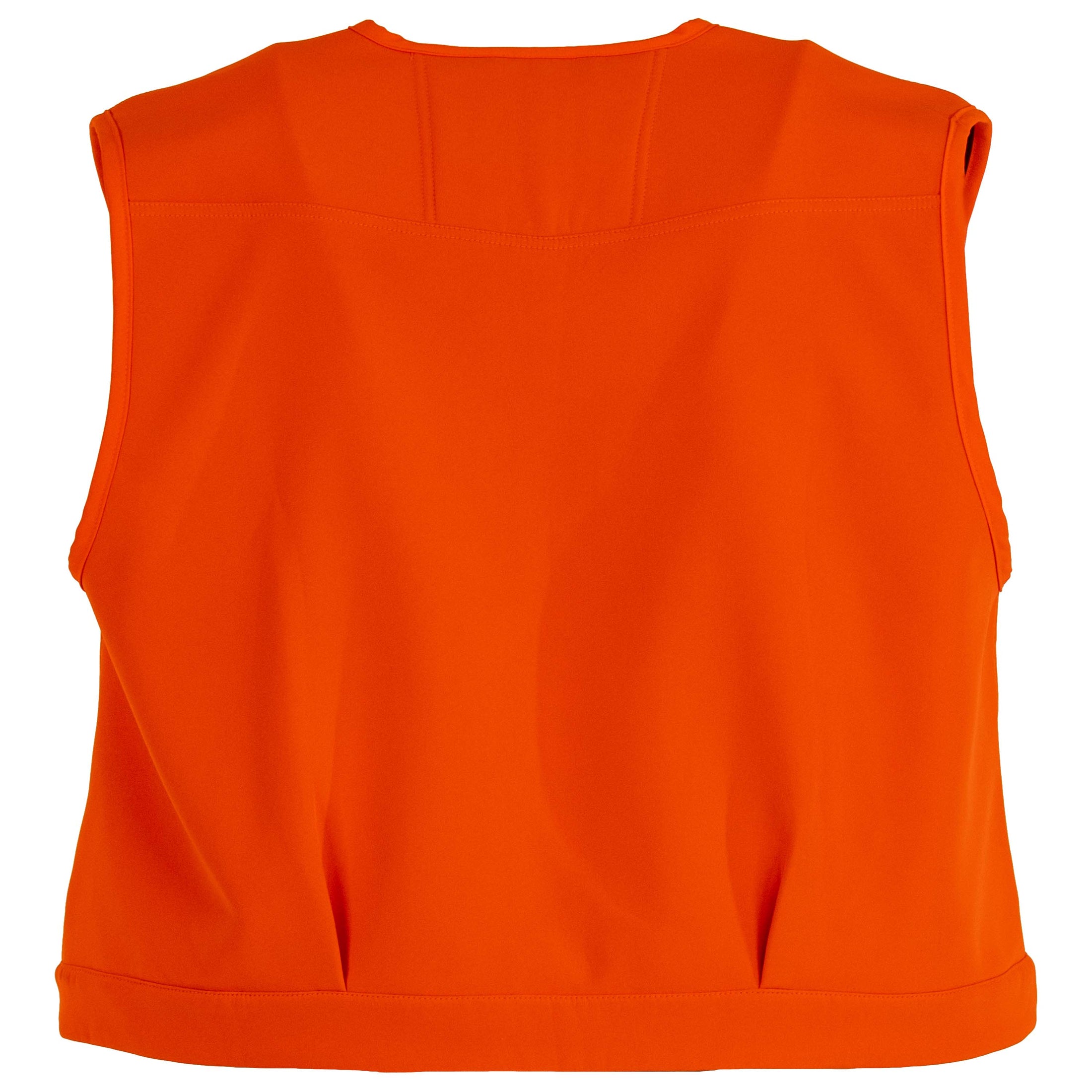 Gamehide Open range vest - back view (Blaze orange)
