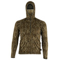 Load image into Gallery viewer, ElimiTick AeroFlex Tick Repelling Lightweight Stretch Hoodie Front mask - (mossy oak new bottomland)
