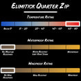 Load image into Gallery viewer, Gamehide elimitick tactical quarter zip product specifications