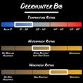 Load image into Gallery viewer, Gamehide deer hunter bib product specifications.