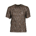 Load image into Gallery viewer, gamehide rapid wick short sleeve tee front view (mossy oak new bottomland)
