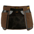 Load image into Gallery viewer, gamebird belt closed (dark brown)
