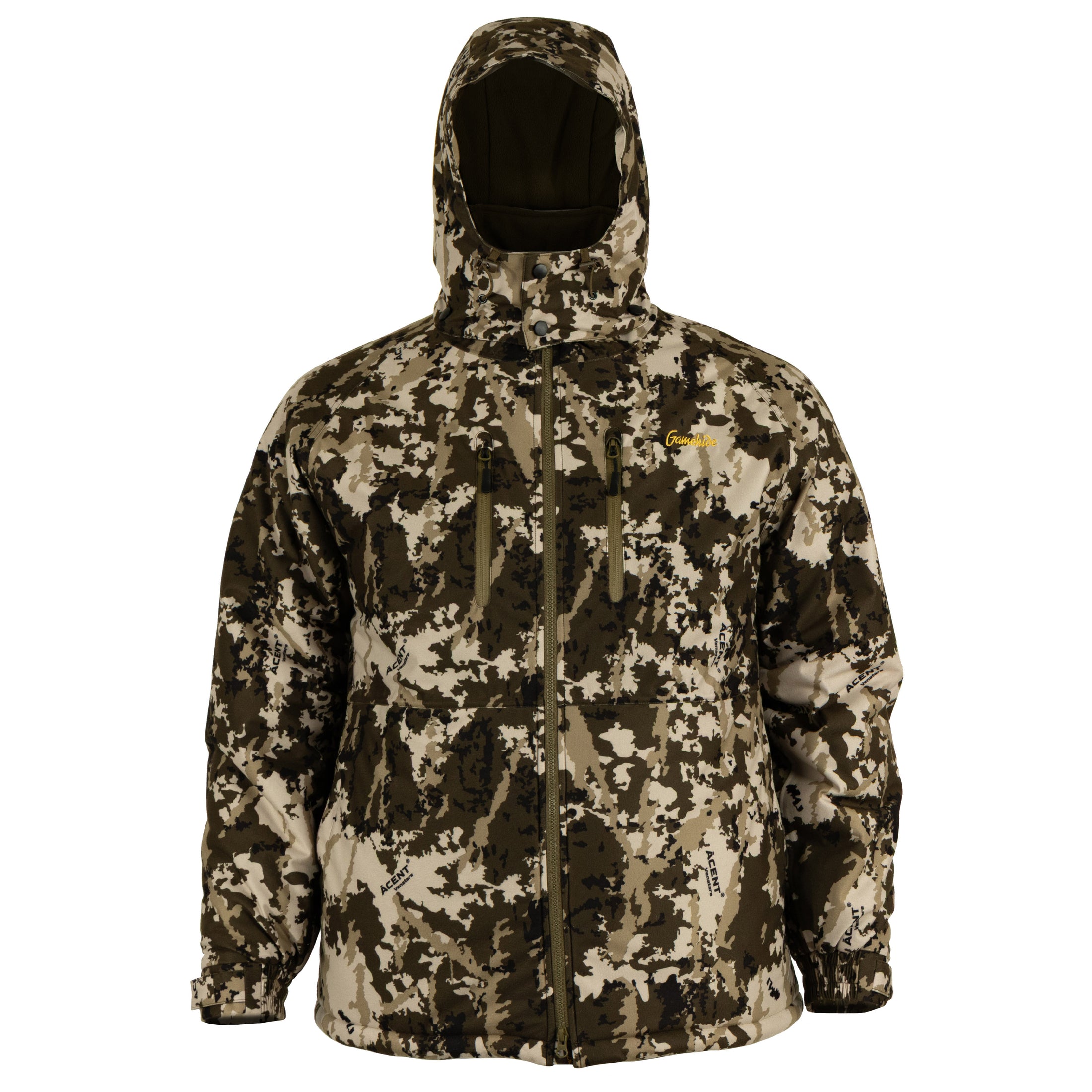 Gamehide Ridgeline Parka - Front view (acent venatare)