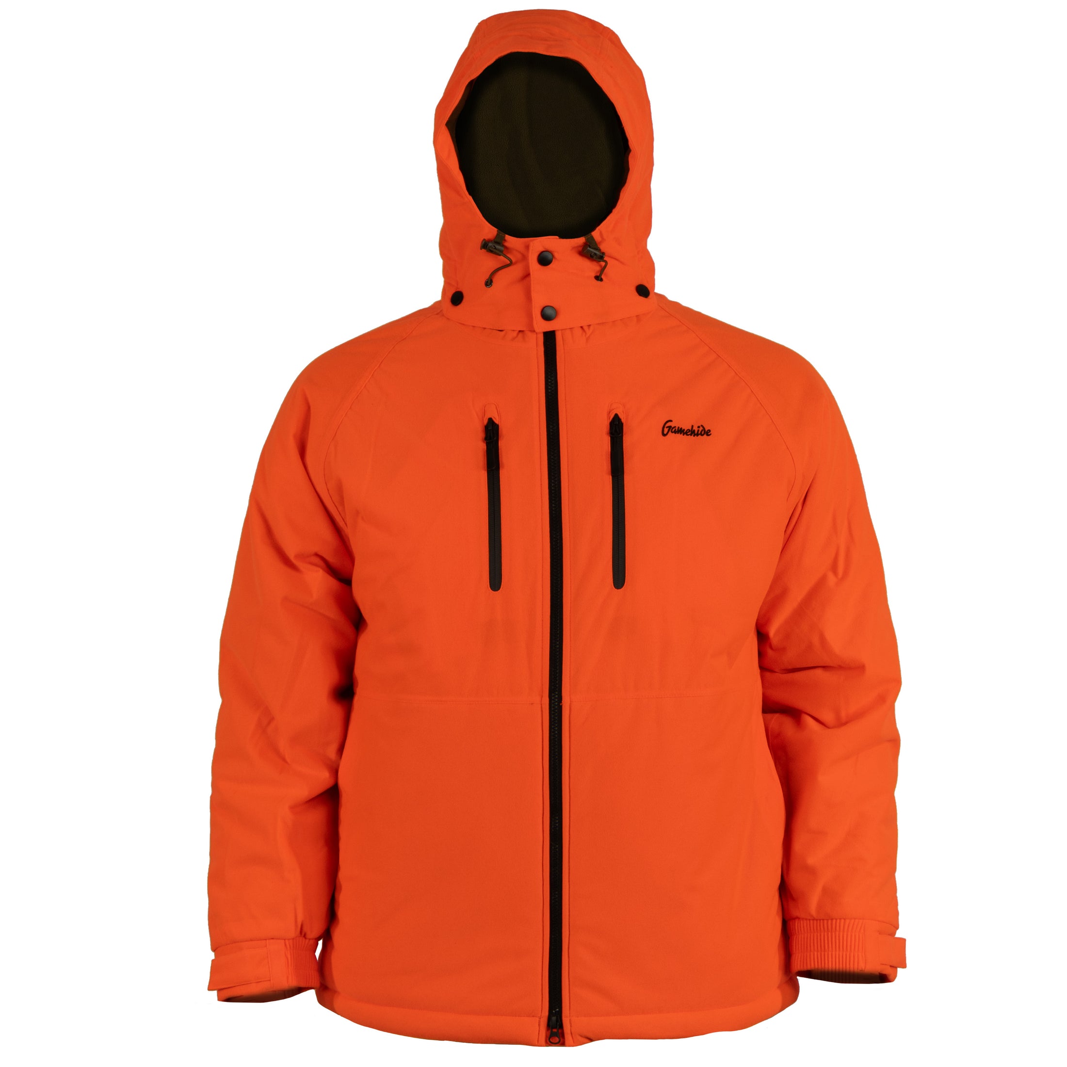 Gamehide Ridgeline Parka - Front View - (blaze orange)