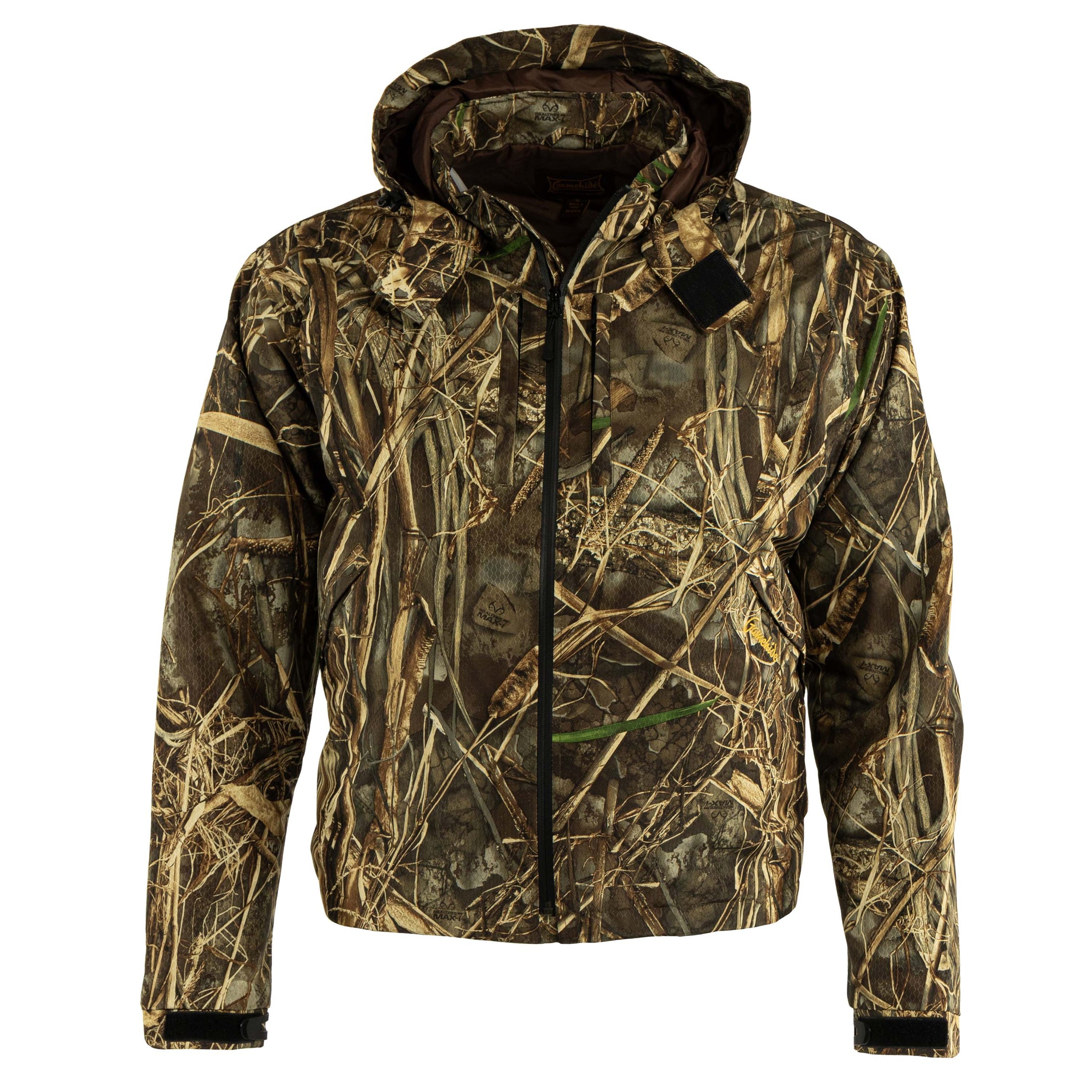 Grand Passage Wader Jacket - front view (Realtree Max 7)