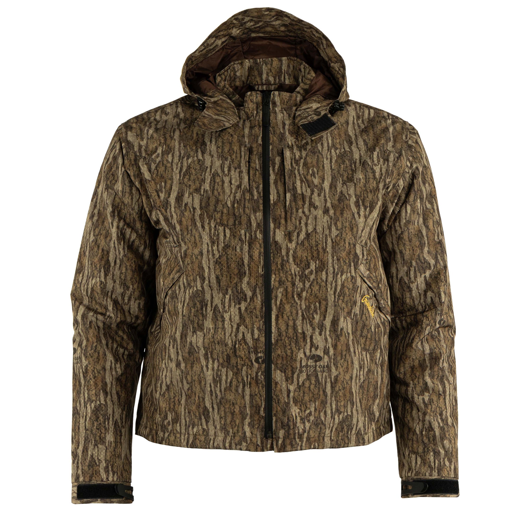 Grand Passage Wader Jacket - front view (mossy oak new bottomland)