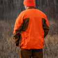 Load image into Gallery viewer, upland hunting jacket rear view
