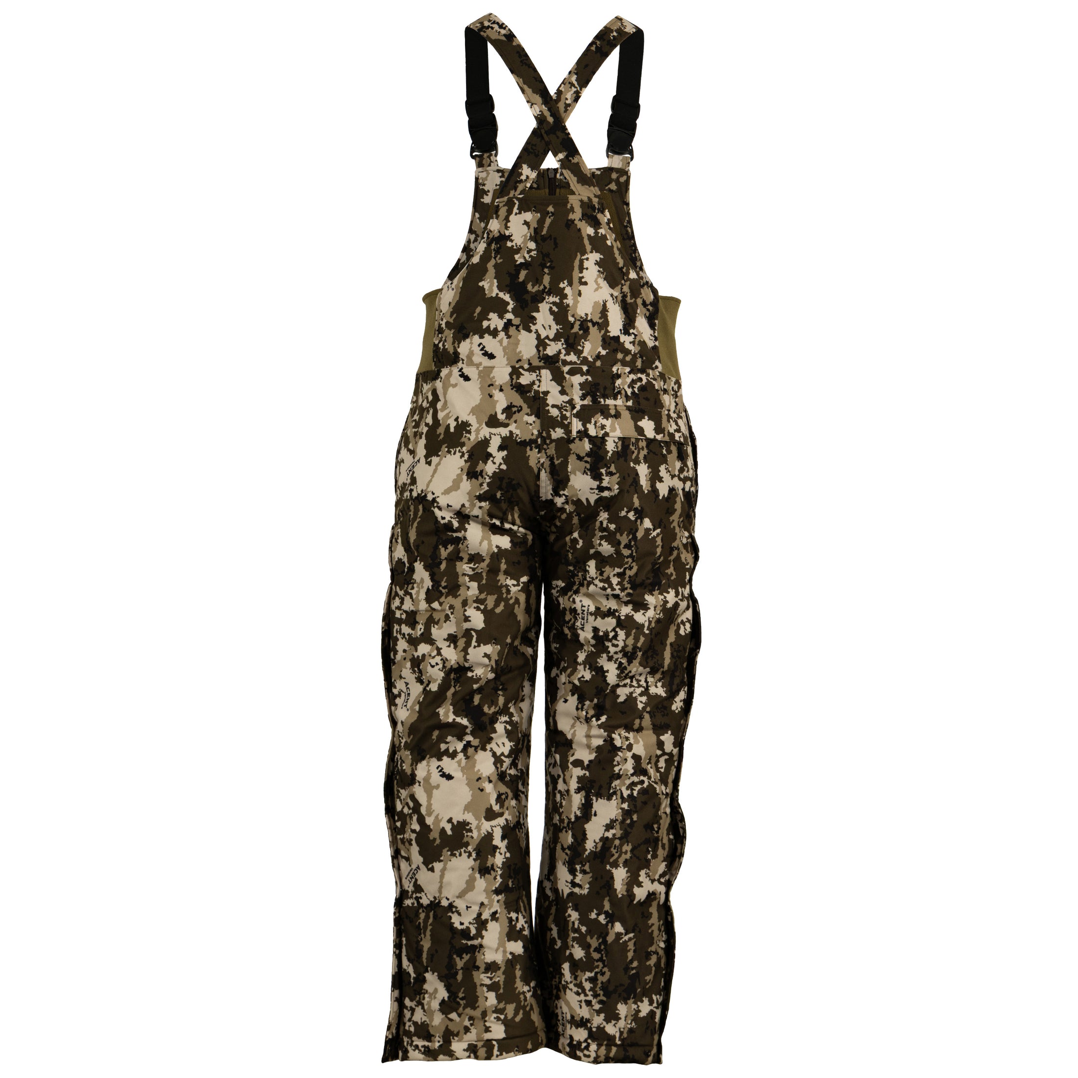 Gamehide ridgeline bib back view (acent venatare)