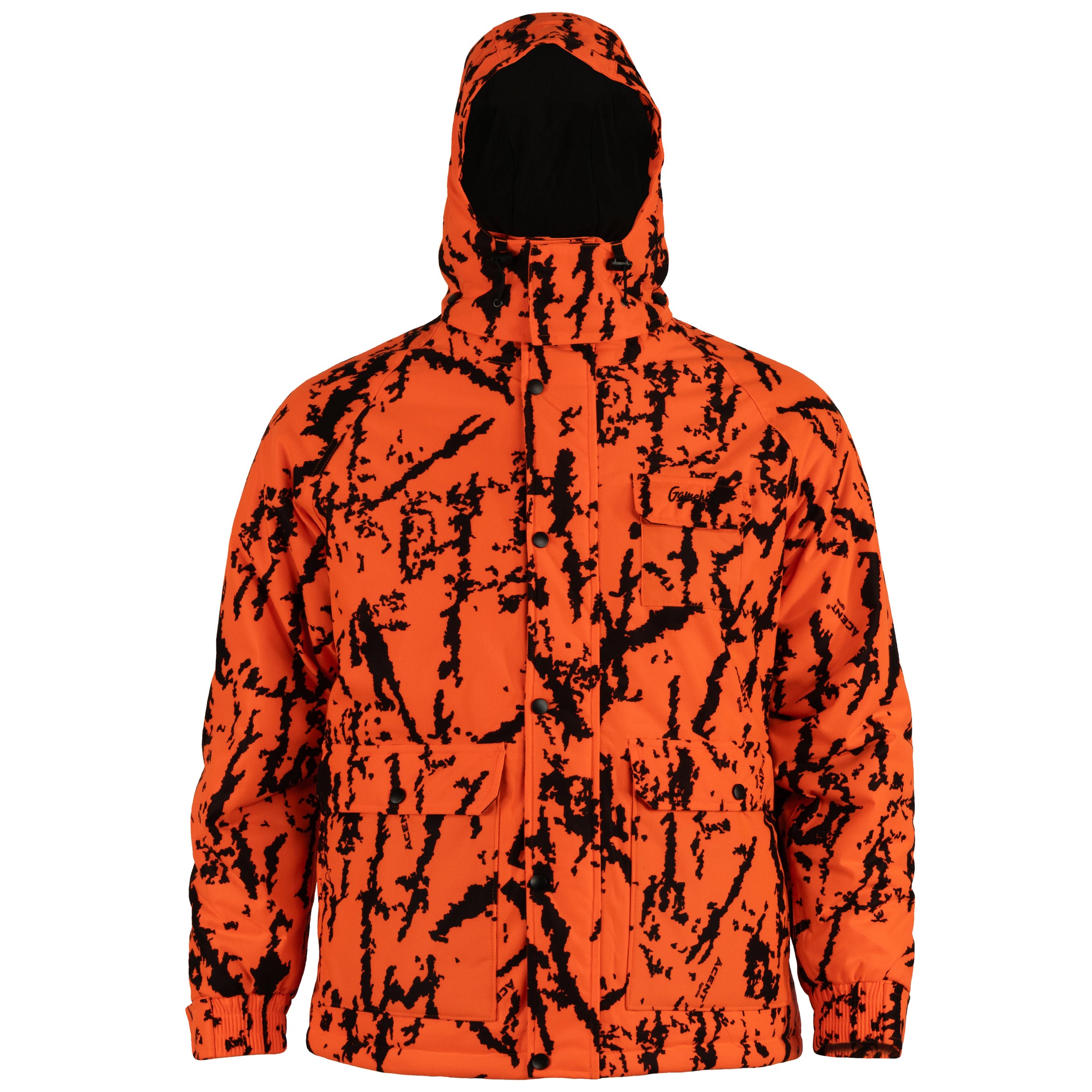gamehide Flatland Parka front (acent ignis)