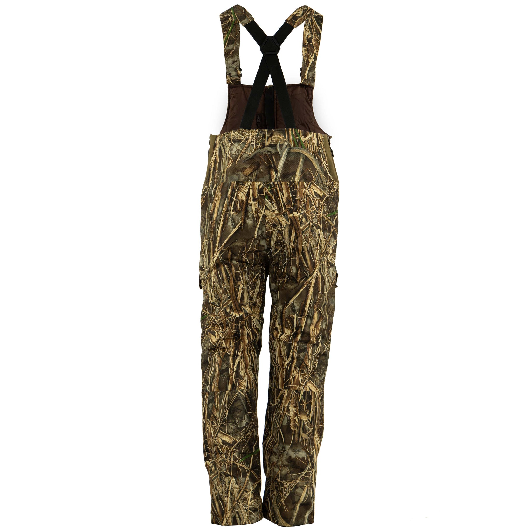 Slough creek bib back view (realtree max 7)