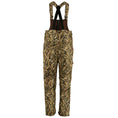 Load image into Gallery viewer, Slough creek bib back view (mossy oak shadow grass blades)
