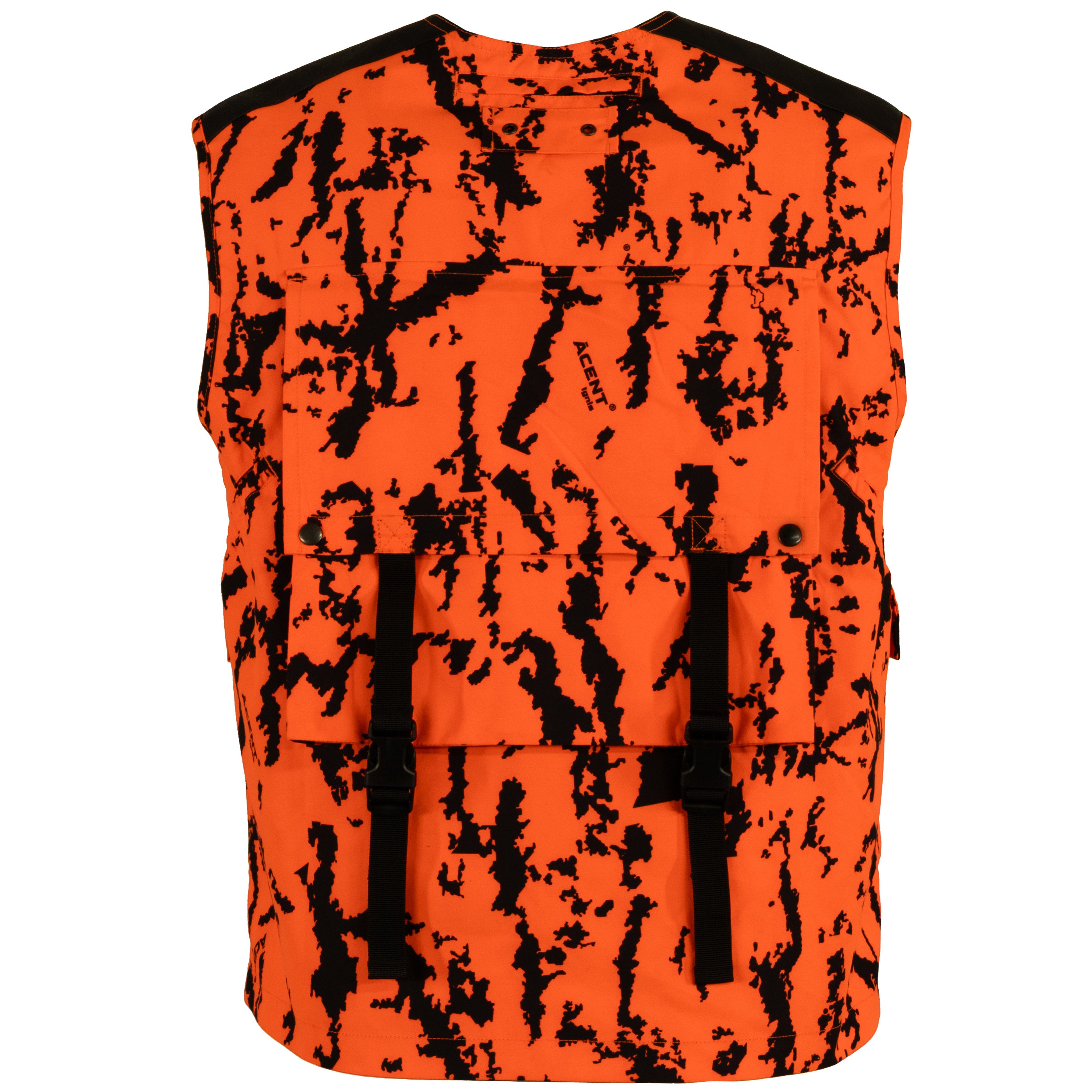 Mountain Pass Vest | Big Game Hunting | Blaze Orange Camo | AJV