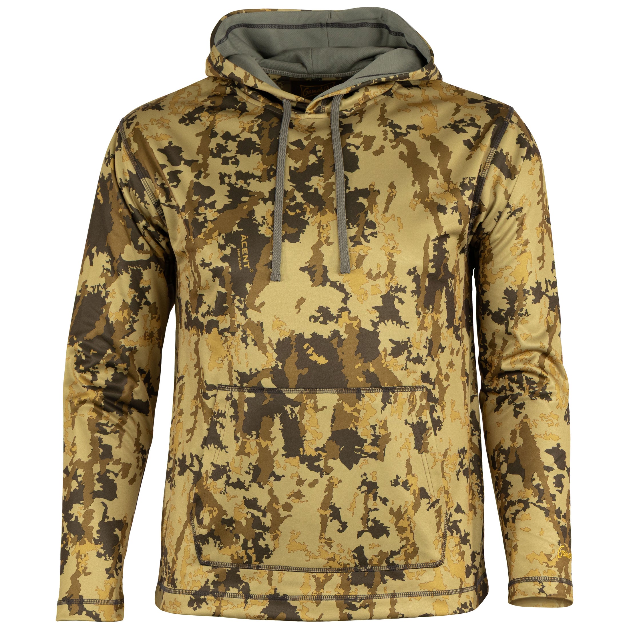 gamehide Performance Fleece Hoodie front (acent herbosa)