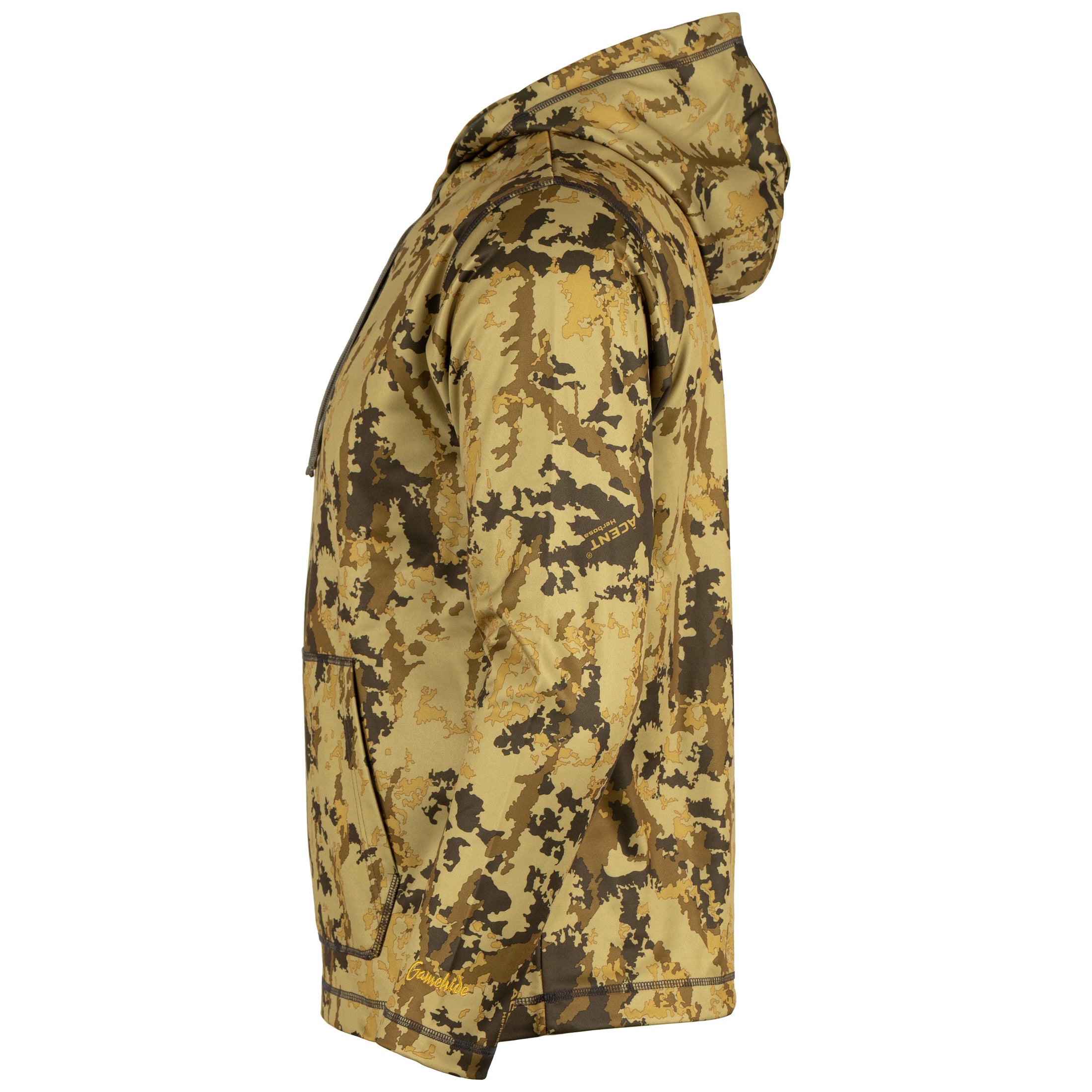 gamehide Performance Fleece Hoodie side (acent herbosa)