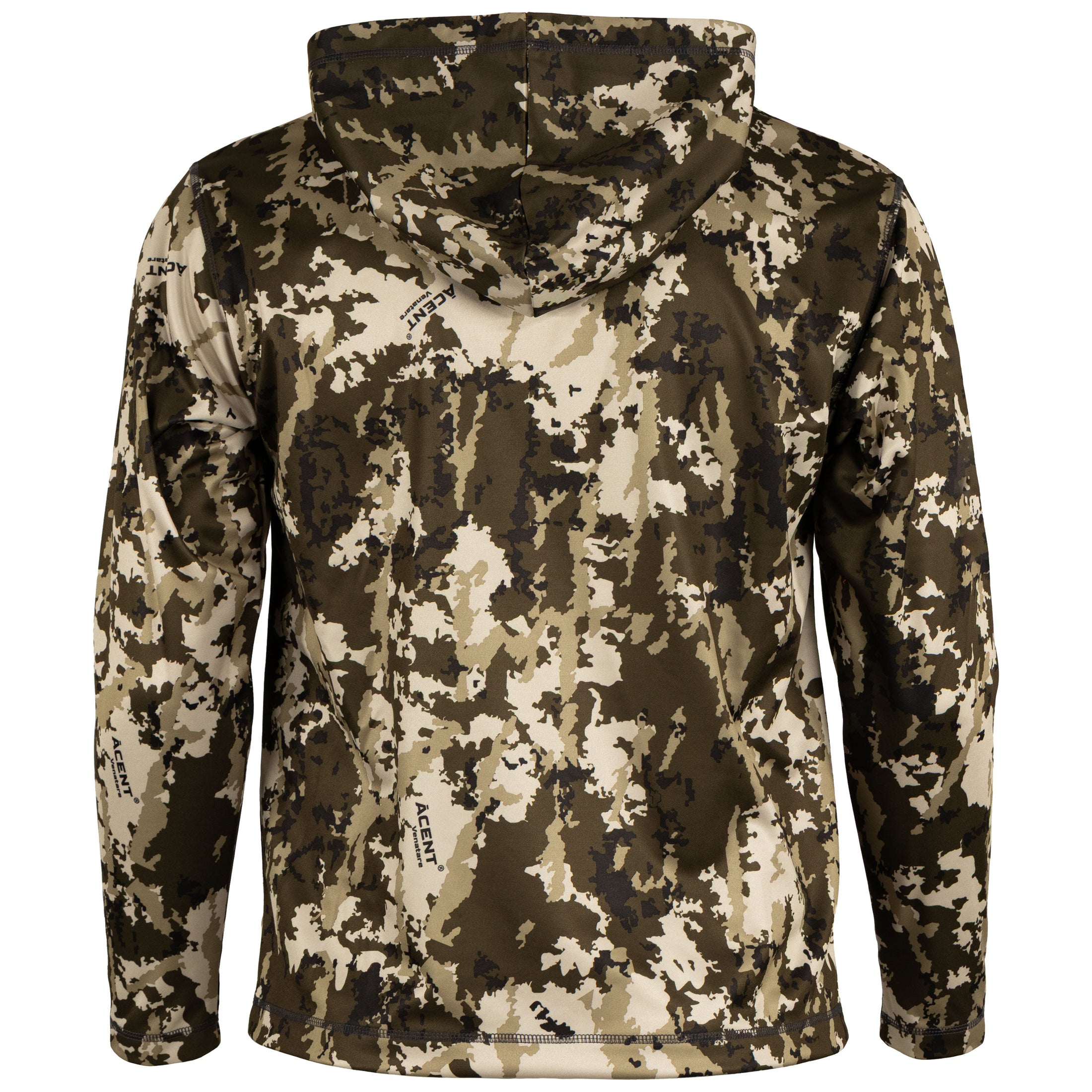 gamehide Performance Fleece Hoodie back (acent venatare)
