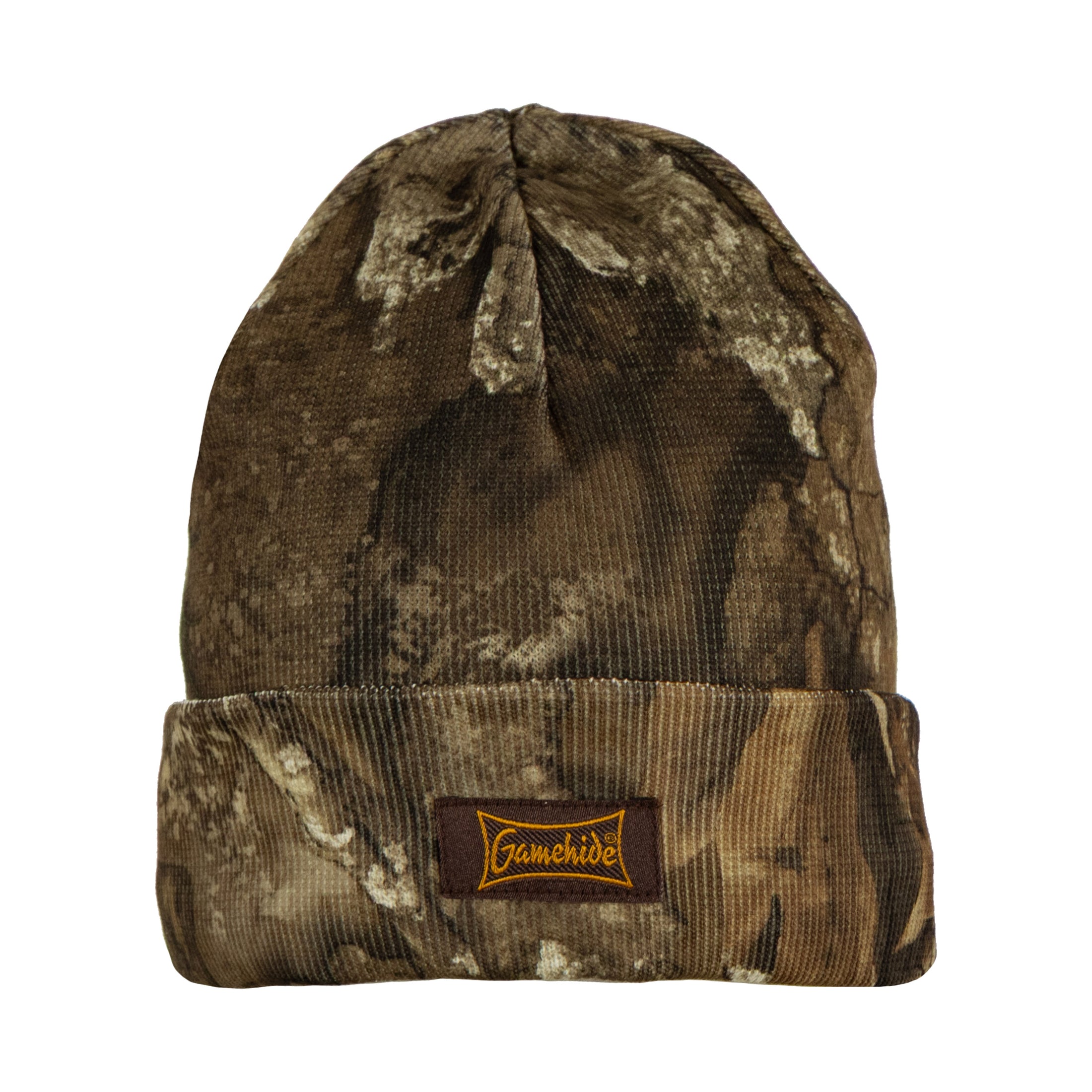 Gamehide Knit Hat - Front View - Realtree APX