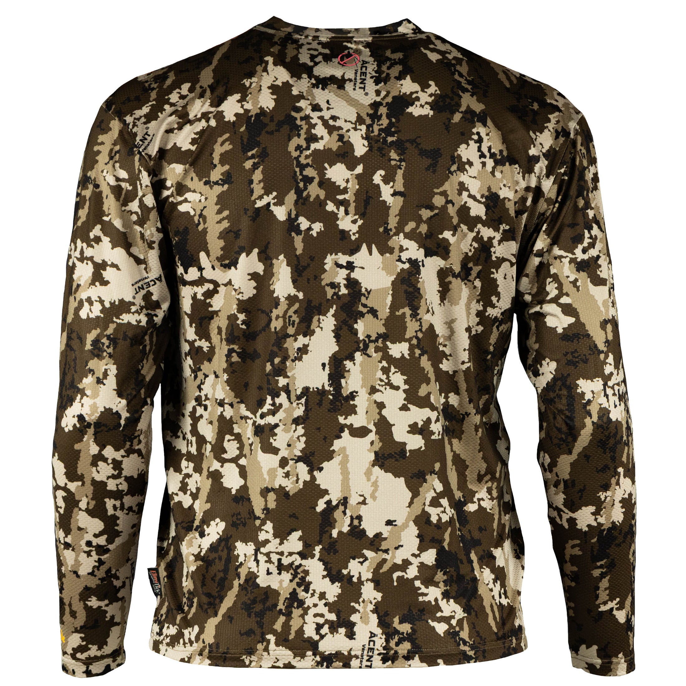 Gamehide Elimitick Aeroflex Long Sleeve Shirt - Back View - Acent Venatare