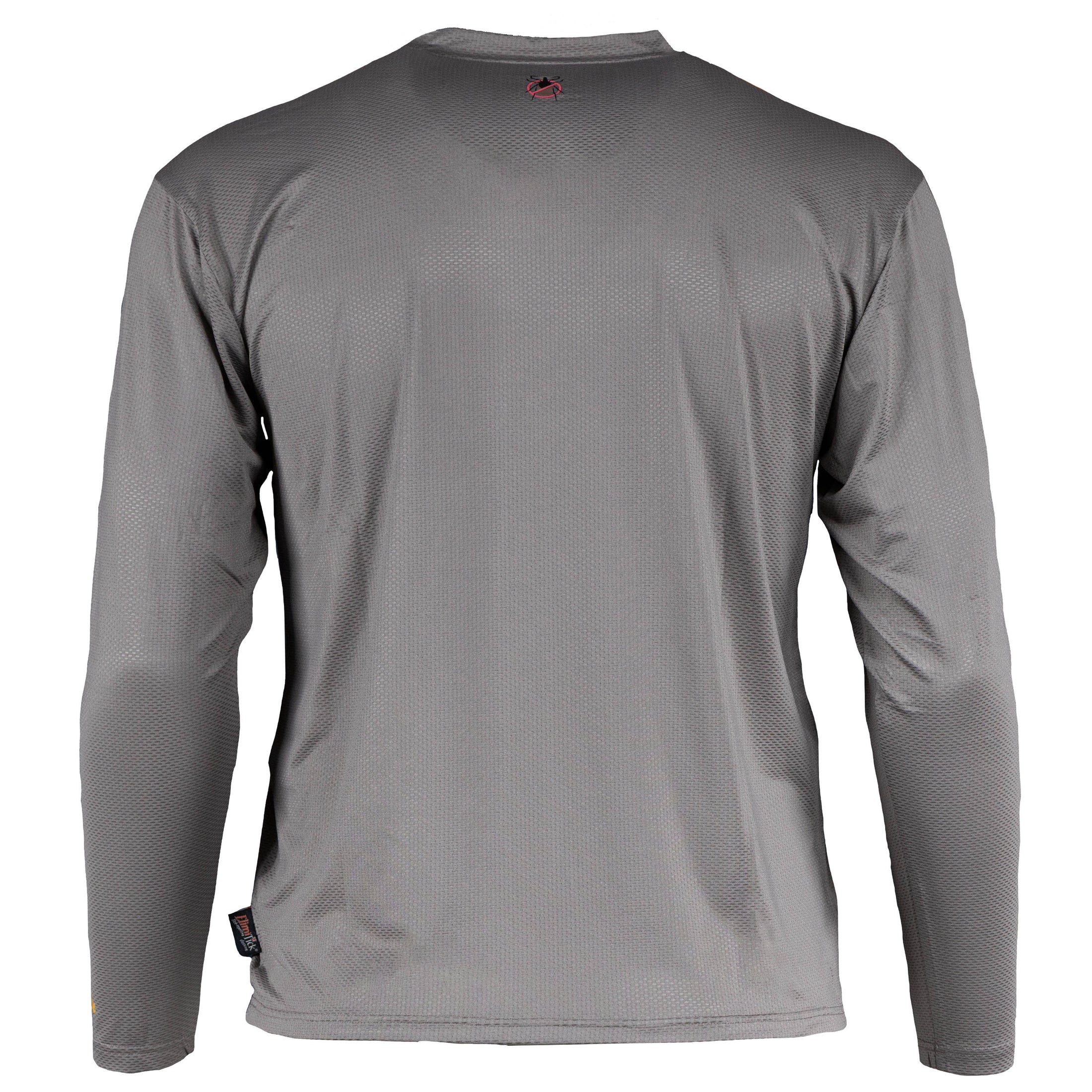 Gamehide Elimitick Aeroflex Long Sleeve Shirt - Back View - Gray