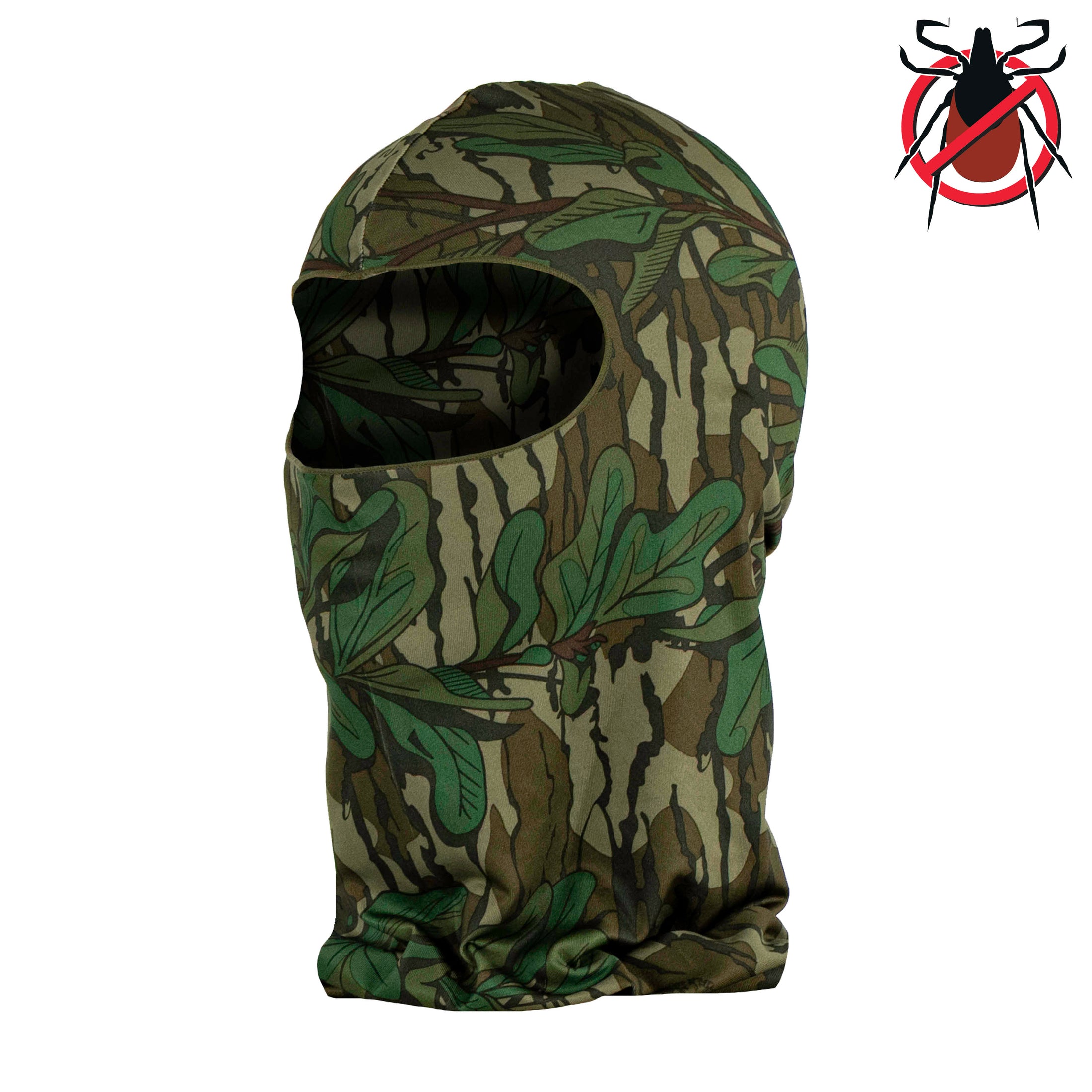 Gamehide ElimiTick Facemask - Tick -Mossy Oak Original Greenleaf