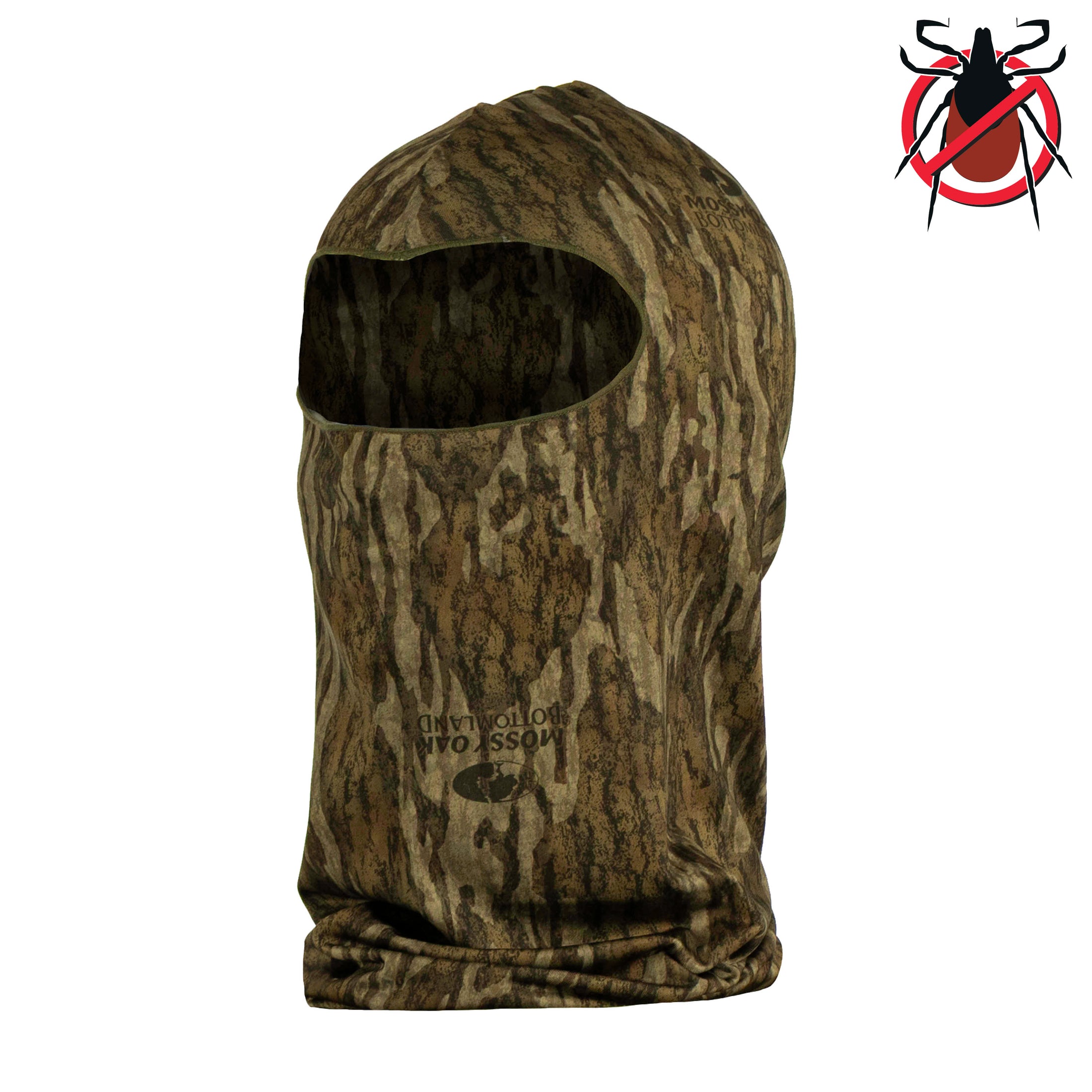 Gamehide ElimiTick Facemask - Tick -Mossy Oak New Bottomland