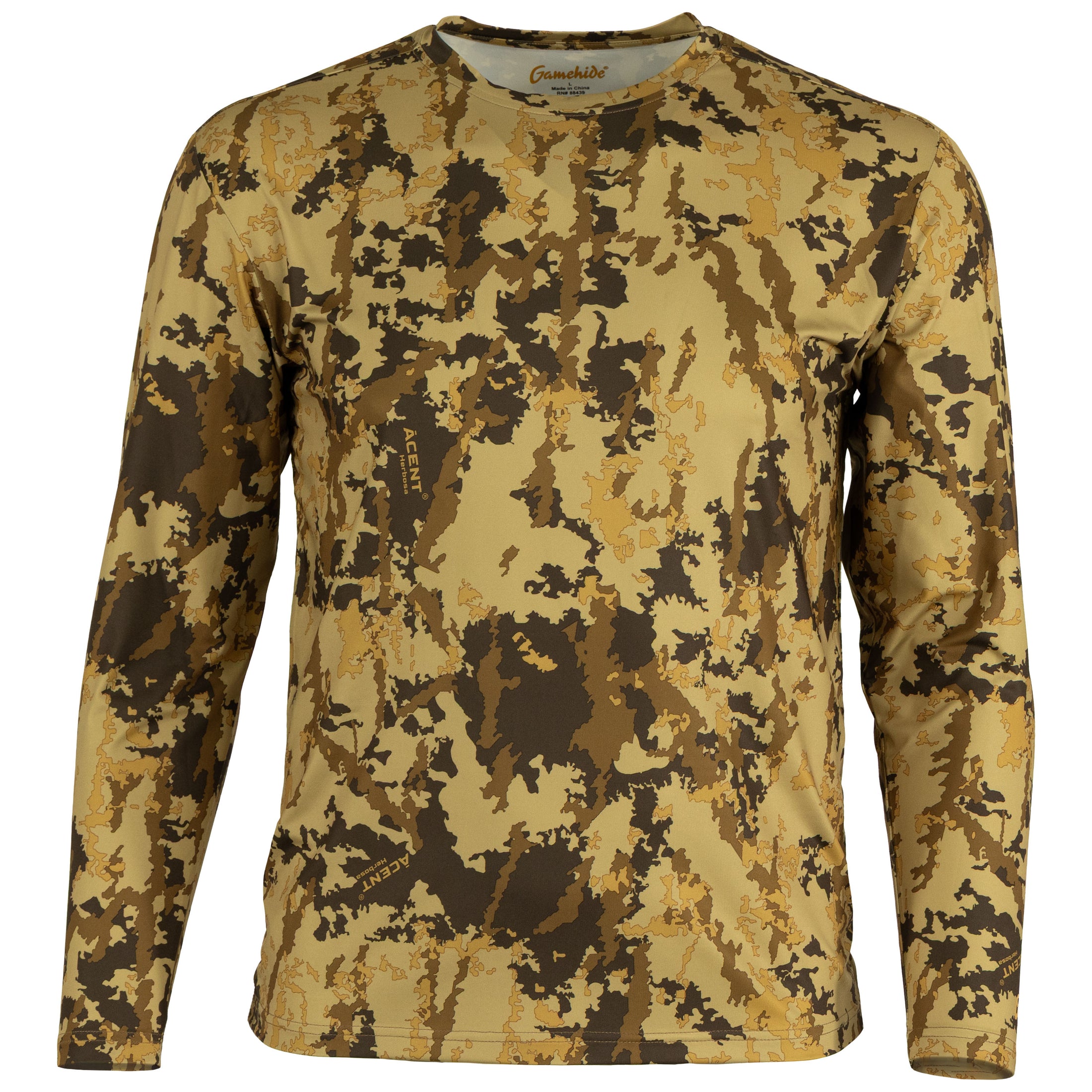gamehide High Performance Tee front (acent herbosa)