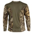 Load image into Gallery viewer, gamehide rapid wick long sleeve tee back view (realtree apx)
