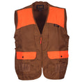 Load image into Gallery viewer, Gamehide - Youth Front Loader Vest - Front View - Marsh Orange/Brown
